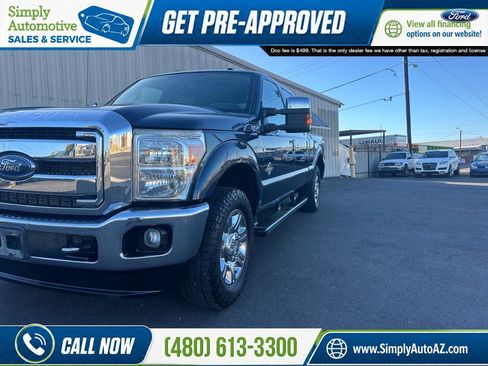 Used 2014 Ford F250 Lariat w/ Lariat Ultimate Package AWD/4WD image 3