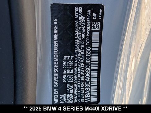 Used 2025 BMW 440i xDrive Coupe AWD/4WD image 27