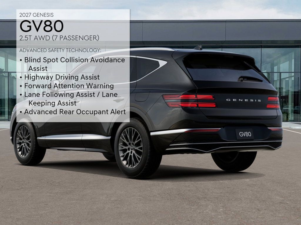 New 2027 Genesis GV80 2.5T AWD/4WD image 7
