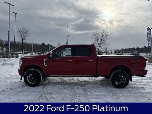 Used 2022 Ford F250 Platinum w/ Snow Plow Prep Package image 10