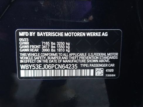 Used 2023 BMW i7 xDrive60 AWD/4WD image 80