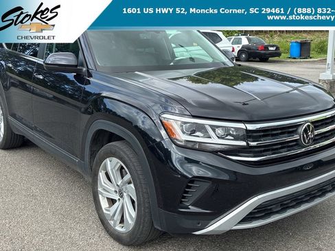 Used 2023 Volkswagen Atlas SE w/ Panoramic Sunroof Package FWD image 1