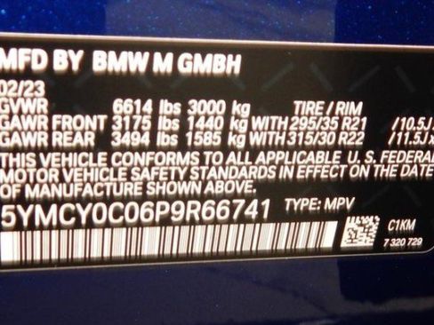 Used 2023 BMW X6 M AWD w/ Executive Package image 18