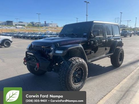 Used 2021 Jeep Wrangler Unlimited Rubicon AWD/4WD image 3