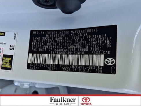 Certified 2024 Toyota Corolla LE FWD image 26