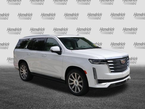 Used 2021 Cadillac Escalade Premium Luxury Platinum w/ Heavy-Duty Trailer Package AWD/4WD image 2