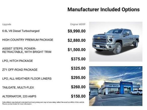 New 2026 Chevrolet Silverado 2500 High Country w/ High Country Premium Package image 7