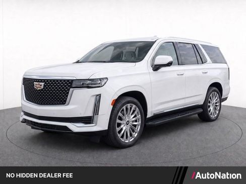 Used 2021 Cadillac Escalade Premium Luxury w/ Performance Package RWD image 1