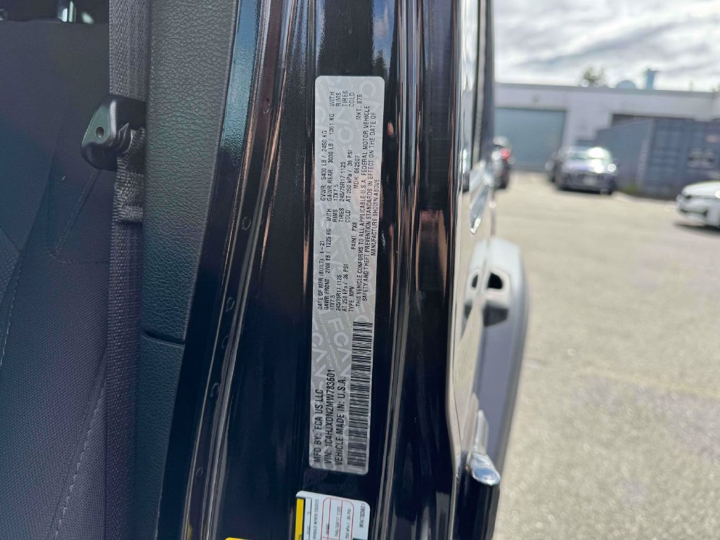 Used 2021 Jeep Wrangler Unlimited Sport AWD/4WD image 31