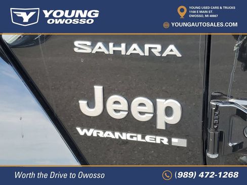 Used 2024 Jeep Wrangler Unlimited Sahara w/ Technology Group AWD/4WD image 32