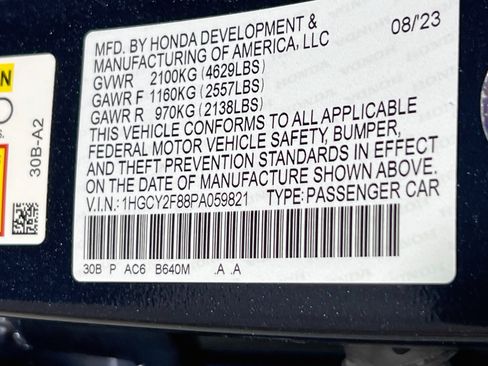 Used 2023 Honda Accord Touring image 31