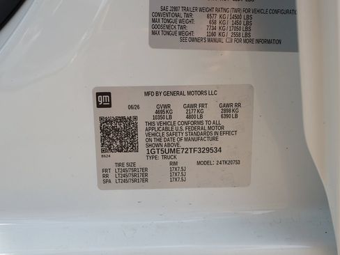 New 2026 GMC Sierra 2500 SLE w/ SLE Value Package; AWD/4WD image 28