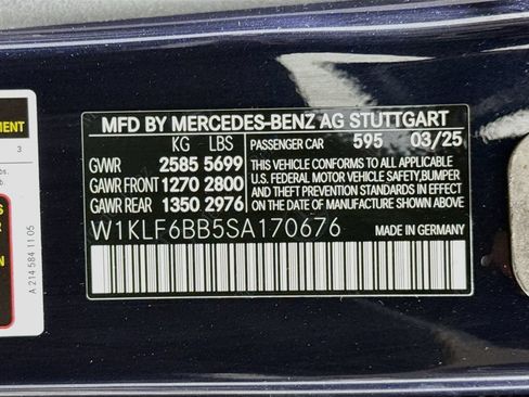 Used 2025 Mercedes-Benz E 450 4MATIC Sedan w/ MBUS Superscreen Package image 32