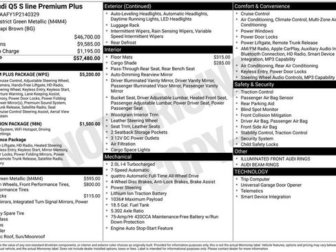 Used 2023 Audi Q5 2.0T Premium Plus w/ Premium Plus Package AWD/4WD image 4