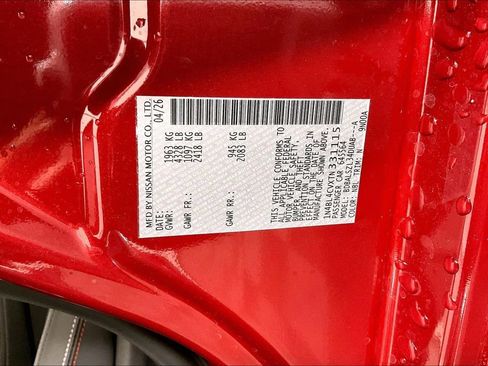 New 2026 Nissan Altima 2.5 SR w/ SR Premium Package FWD image 27