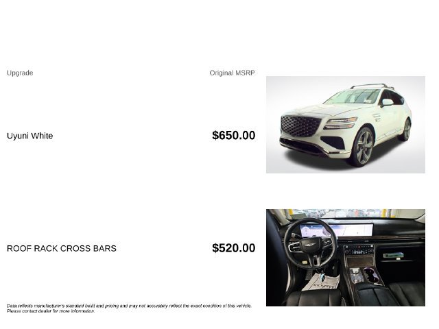 Used 2025 Genesis GV80 2.5T Prestige AWD/4WD image 3