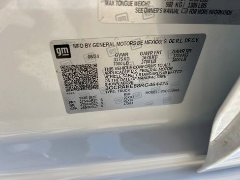 Used 2024 Chevrolet Silverado 1500 LTZ w/ LTZ Premium Texas Edition RWD image 10