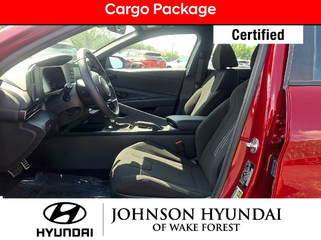Certified 2025 Hyundai Elantra Sport w/ Cargo Package FWD image 3