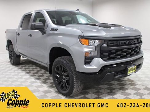 New 2026 Chevrolet Silverado 1500 Custom Trail Boss w/ Dark Appearance Package AWD/4WD image 1
