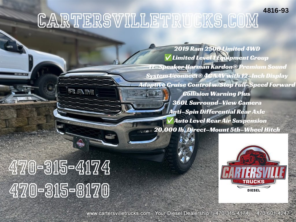 Used 2019 RAM 2500 Limited AWD/4WD image 1