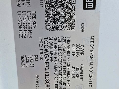 New 2026 Chevrolet Express 2500 w/ Driver Convenience Package RWD image 17