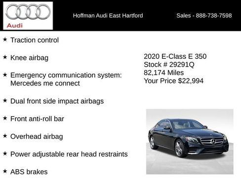 Used 2020 Mercedes-Benz E 350 4MATIC Sedan image 30
