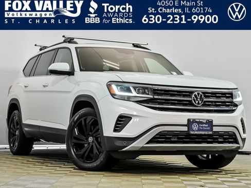 Used 2022 Volkswagen Atlas SE w/ Panoramic Sunroof Package image 1