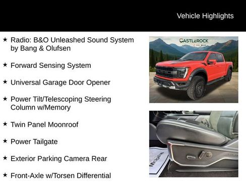 Used 2022 Ford F150 Raptor w/ Equipment Group 801A High image 15