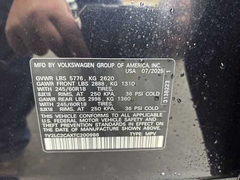 New 2026 Volkswagen Atlas Cross Sport SE image 28