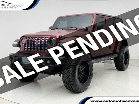 Used 2021 Jeep Wrangler Unlimited Rubicon w/ LED Lighting Group image 1