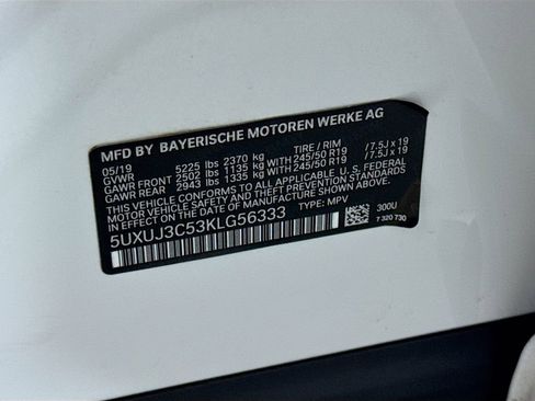 Used 2019 BMW X4 xDrive30i w/ Convenience Package AWD/4WD image 35
