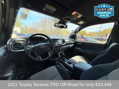 Used 2021 Toyota Tacoma TRD Off-Road AWD/4WD image 8