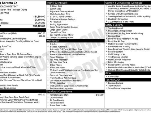 Used 2022 Kia Sorento LX image 31