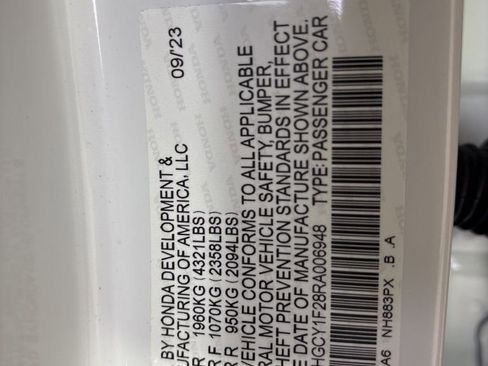 Used 2024 Honda Accord LX image 10