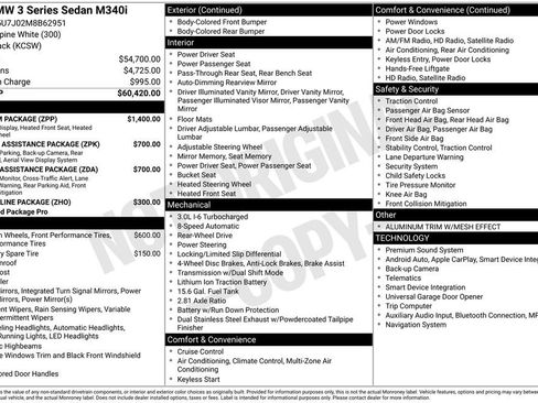 Used 2021 BMW M340i w/ Premium Package image 11