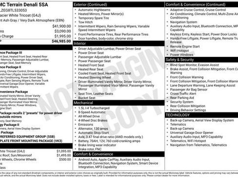 New 2026 GMC Terrain Denali AWD/4WD image 26
