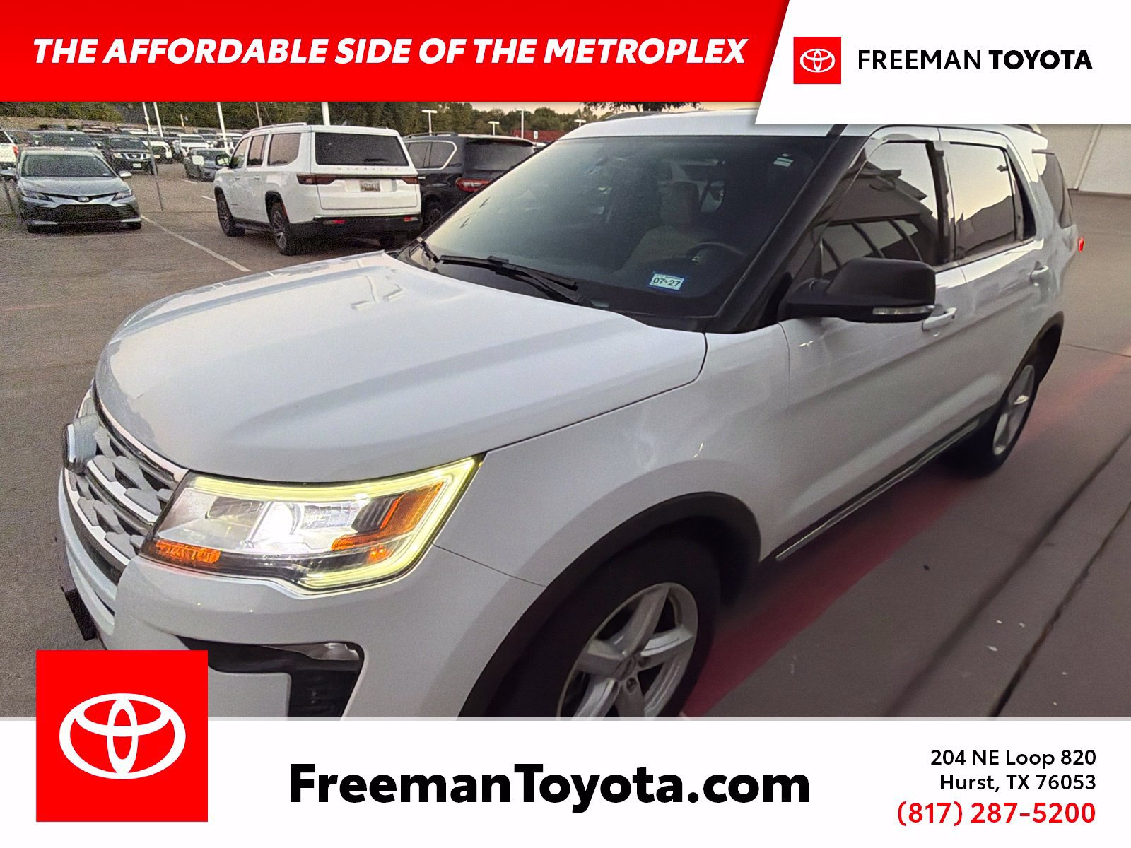 Used 2019 Ford Explorer XLT w/ Equipment Group 202A FWD image 1