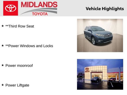 Used 2013 Toyota Highlander Limited image 2