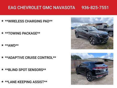 Used 2024 Volkswagen Atlas Cross Sport SEL AWD/4WD image 8