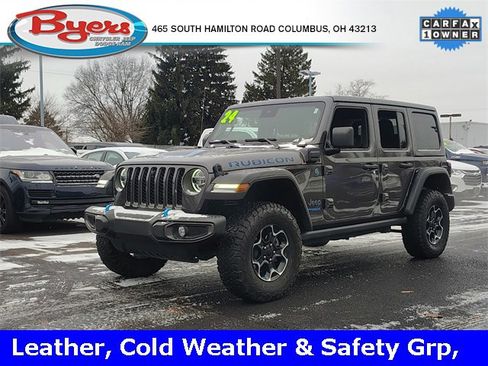 Used 2022 Jeep Wrangler Unlimited Rubicon 4xe w/ Cold Weather Group image 11