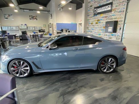 Used 2021 INFINITI Q60 Red Sport 400 w/ Carbon Fiber Package RWD image 4