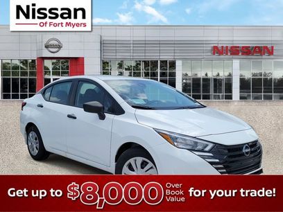 New 2025 Nissan Versa S w/ Trunk Package