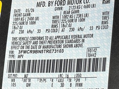 New 2026 Ford Bronco Sport Big Bend AWD/4WD image 42