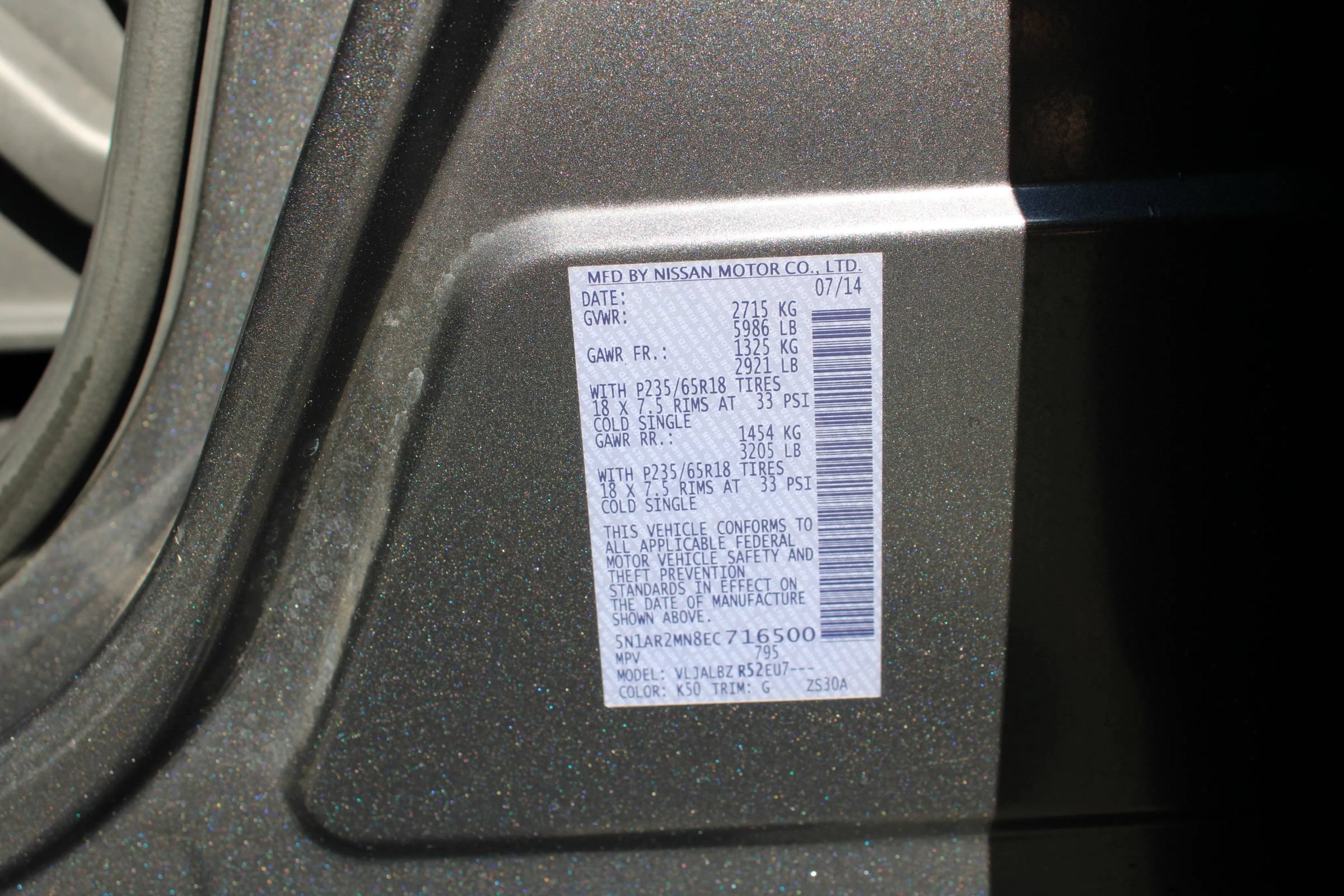 Used 2014 Nissan Pathfinder S FWD image 44