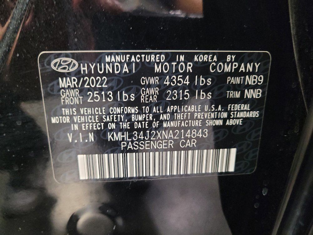 Used 2022 Hyundai Sonata Limited FWD image 33