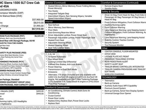 Used 2024 GMC Sierra 1500 SLT w/ SLT Premium Plus Package AWD/4WD image 3