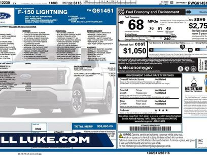 Used 2023 Ford F150 Lightning XLT w/ Max Trailer Tow Package