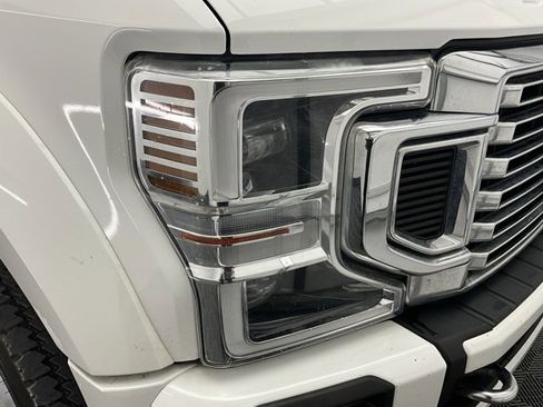 Used 2021 Ford F450 Platinum w/ Camper Package image 20