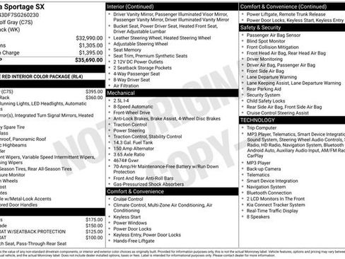 Used 2025 Kia Sportage SX FWD image 2