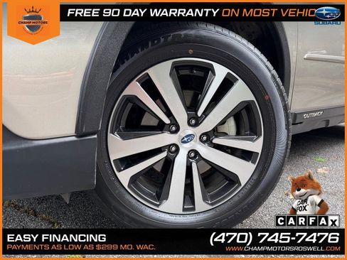 Used 2019 Subaru Outback 2.5i Limited AWD/4WD image 3
